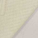 Polyester Viscose Stretch Rib Knit Fabric, 210 gsm, 150 cm — Beige