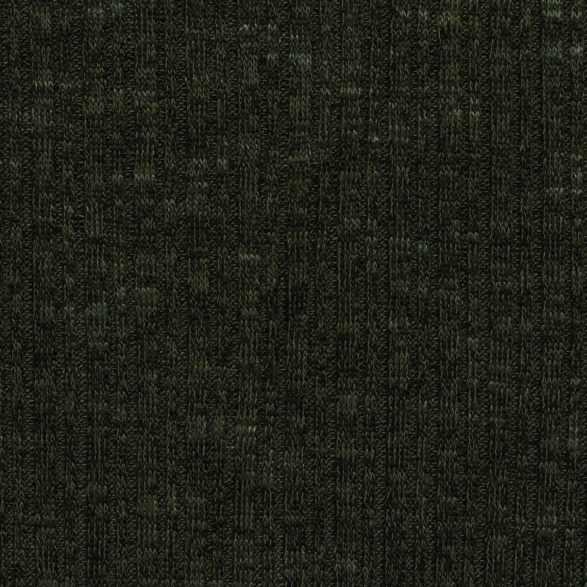 Polyester Viscose Stretch Rib Knit Fabric, 326 gsm, 156 cm — Black