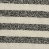 Off-White Stripes Rib Knit, Poly-Viscose
