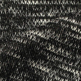 Black Marl Scuba Knit, Poly-Viscose — texture