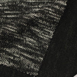 Black Marl Scuba Knit, Poly-Viscose