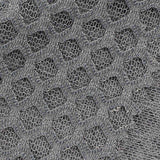 Grey Honeycomb Knit, Polyester — texture