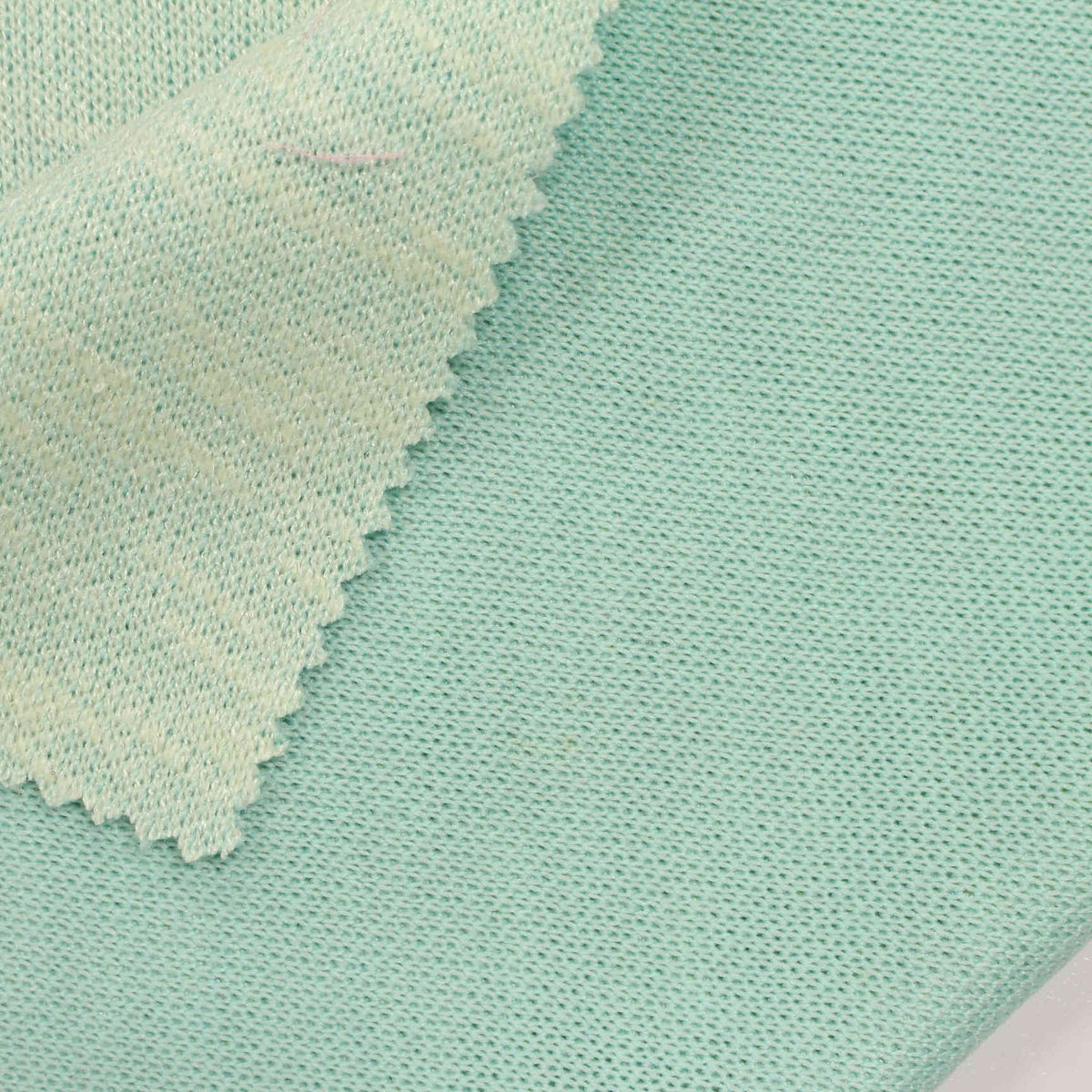 100% Polyester Scuba Knit Fabric, 328 gsm, 150 cm — Green
