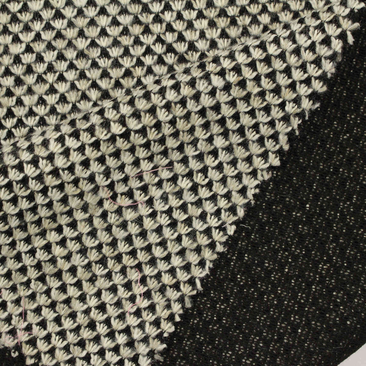 Cream Leaf Jacquard, Polyester