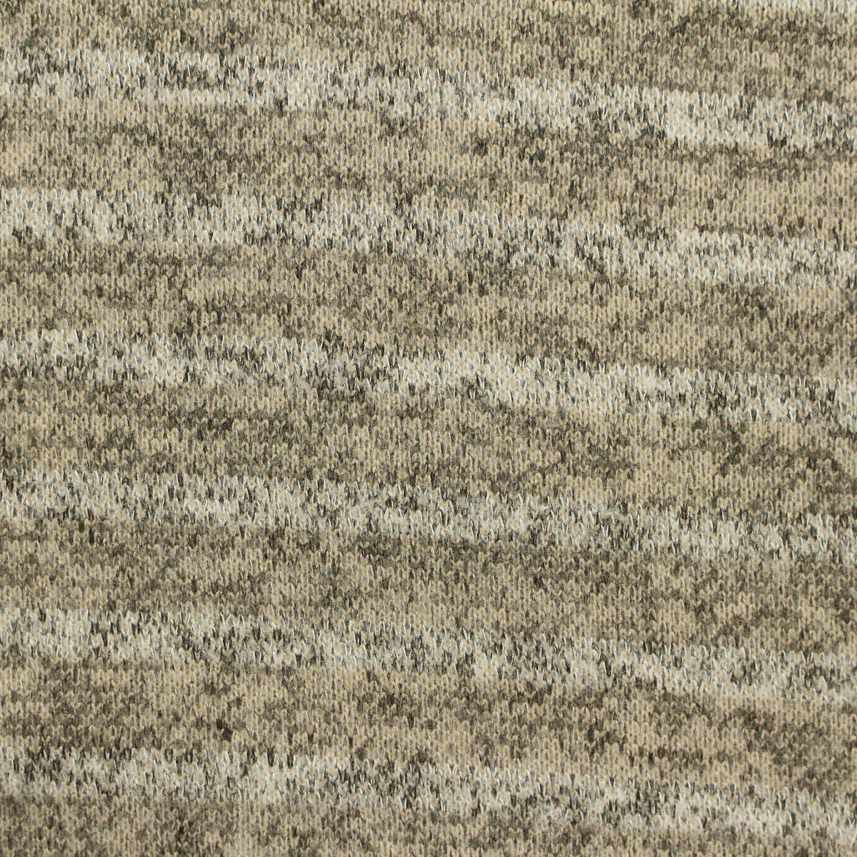Beige Heathered-Marl Knit, Poly-Viscose