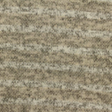 Beige Heathered-Marl Knit, Poly-Viscose