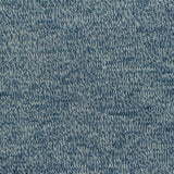 Blue Marl Interlock Knit, Poly-Cotton