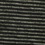 Black Horizontal-Stripe Jersey Knit, Polyester