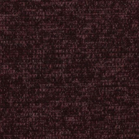 Dark Red Marl Chunky Knit, Polyester, 260 gsm