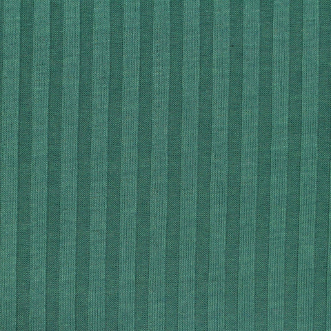 Polyester Stretch Rib Knit Fabric, 150 gsm, 160 cm — Green