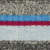 Light Blue Horizontal-Stripe Rib Knit, Poly-Viscose — texture