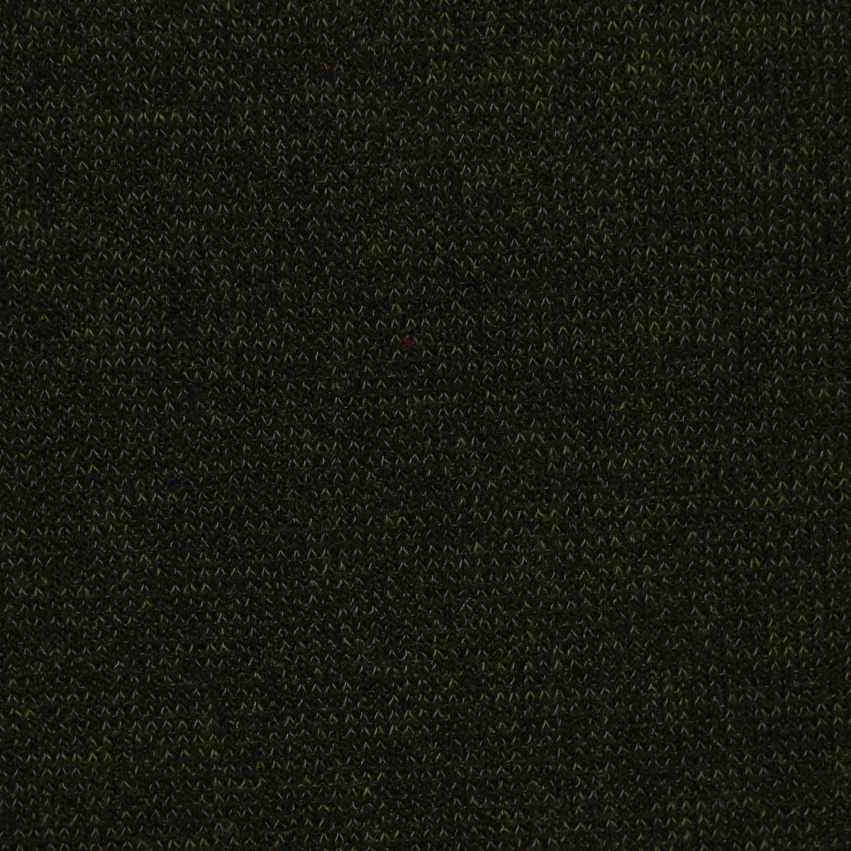 Dark Green Marl Rib Knit, Polyester, 355 gsm