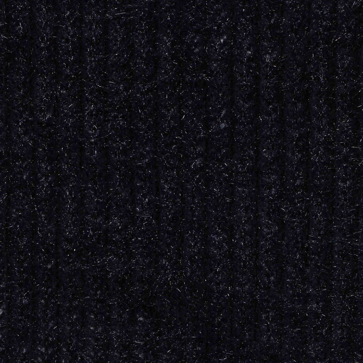 Black Marl Chenille, Polyester, 245 gsm