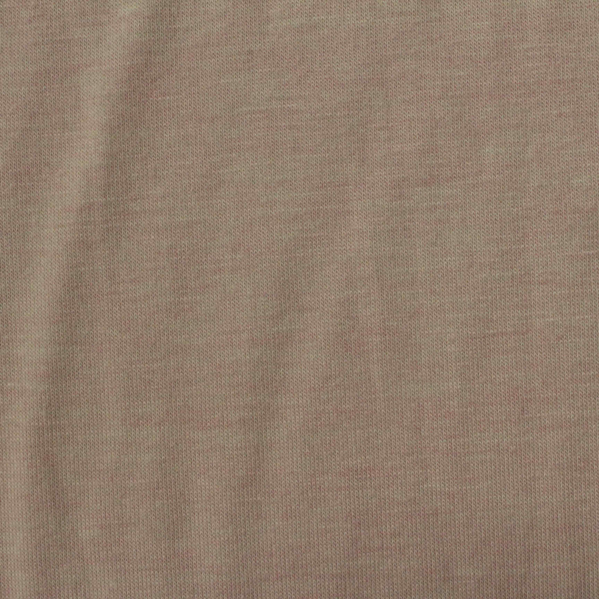 Light Brown Marl Jersey Knit, Polyester, 175 gsm