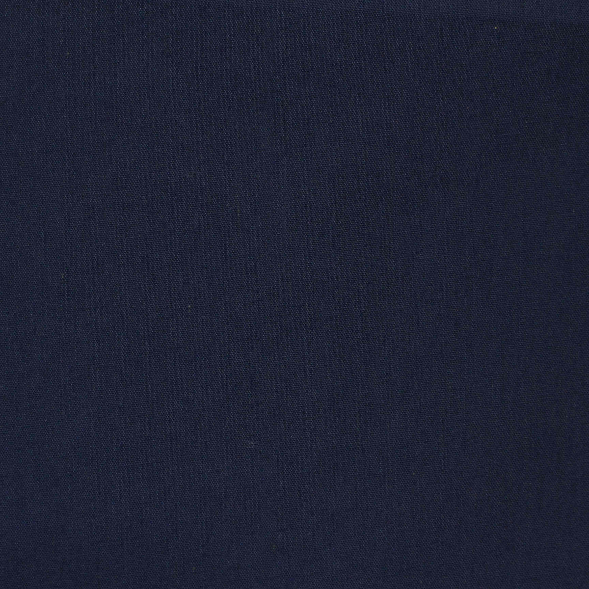 Dark Navy Poplin, Poly-Cotton