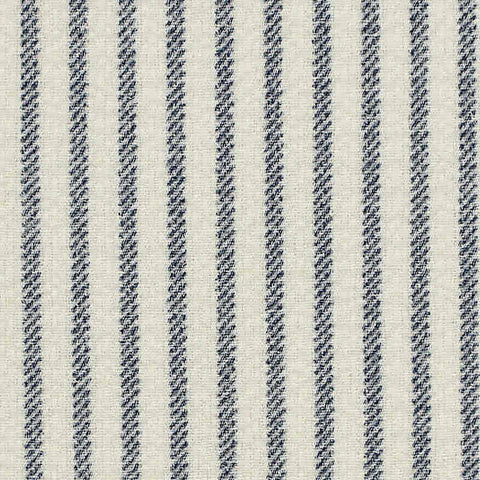Navy Stripe Chiffon, Polyester