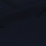 100% Polyester Linen-Look Fabric, 115 gsm, 150 cm — Navy