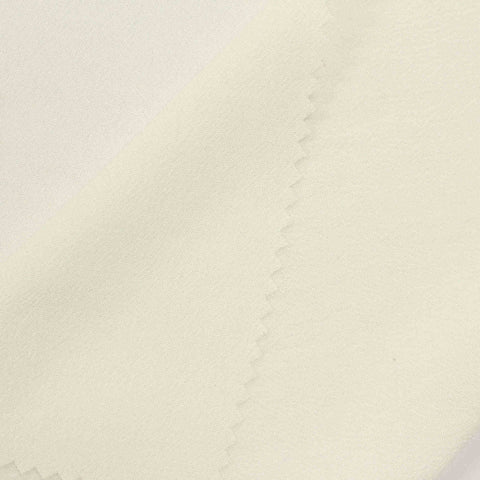 100% Viscose Crepe Fabric, 145 gsm, 127 cm — White