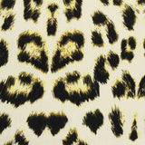 Black Leopard Sateen, Cotton