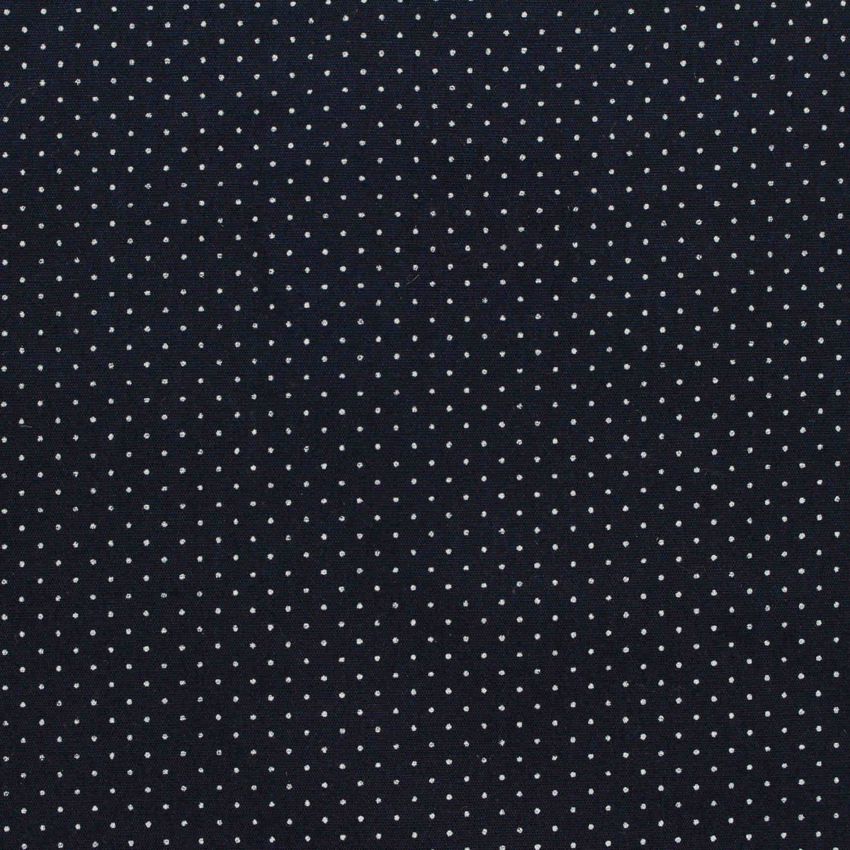 White Dots Woven, Polyester, 120 gsm