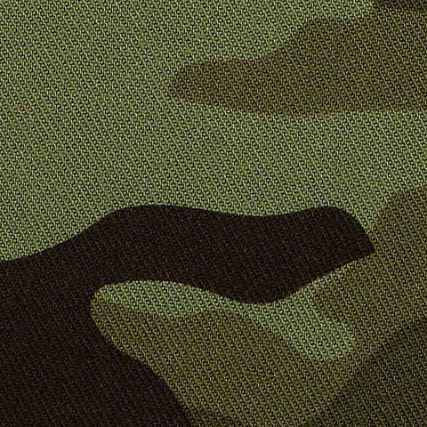 Green Camo Interlock Knit, Viscose