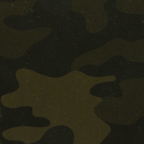 Green Camo Poplin, 185 gsm, ref EF-209569