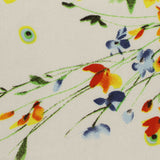 Red Delicate-Floral Knit, Viscose