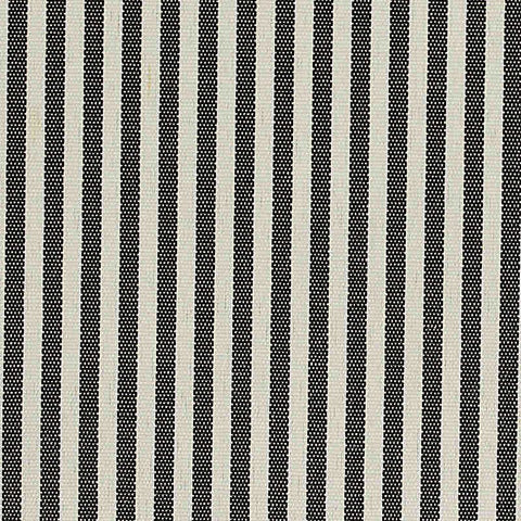 Black Vertical-Stripe Knit, Polyester, 110 gsm