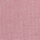 Pink Houndstooth Poplin, Viscose — texture