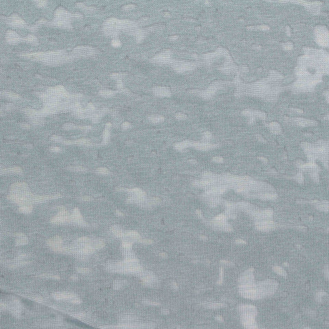 Light Grey Abstract Knit, Cotton-Poly