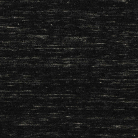 Black Heathered-Marl Scuba Knit, Polyester