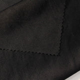 Jacquard Nylon Stretch Knit Fabric, 220 gsm, 155 cm — Black