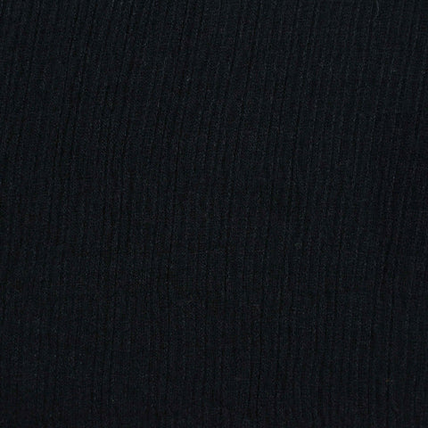 Knit Fabric, 185 gsm, 130 cm — Black