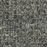 Black Heathered-Marl Rib Knit, Poly-Viscose — texture