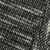 Black Marl French Terry, Polyester — texture