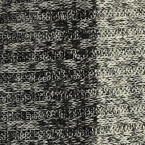 Grey Marl Rib Knit, Poly-Viscose, 220 gsm, 160 cm, ref EF-209665