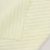 Cotton Stretch Rib Knit Fabric, 160 gsm, 150 cm — Beige