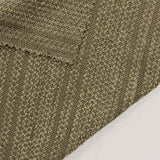 Polyester Viscose Metallic Chunky Knit Fabric, 170 gsm, 166 cm — Brown