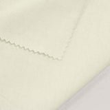 Polyester Cotton Chunky Knit Fabric, 235 gsm, 155 cm — White