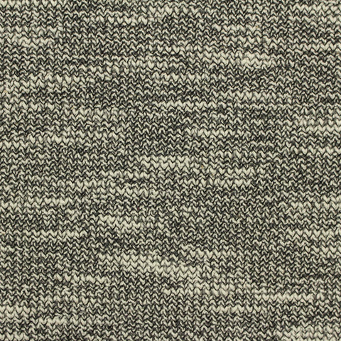 Black Marl Chunky Knit, Cotton-Poly, 210 gsm, 160 cm