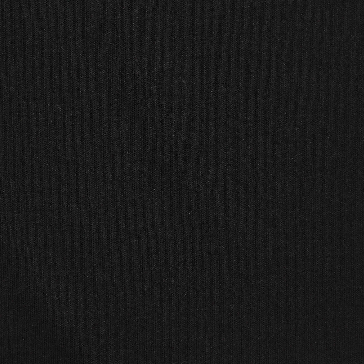 100% Viscose Rib Knit Fabric, 155 gsm, 165 cm — Black