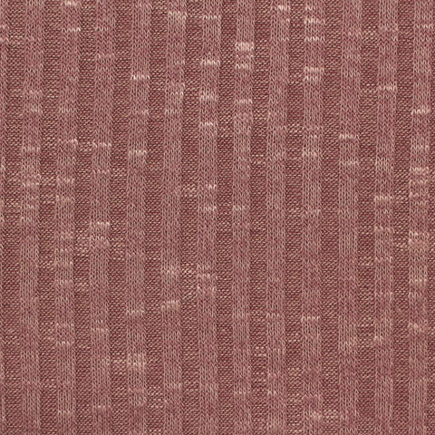 Red Marl Rib Knit, Viscose-Poly, 215 gsm