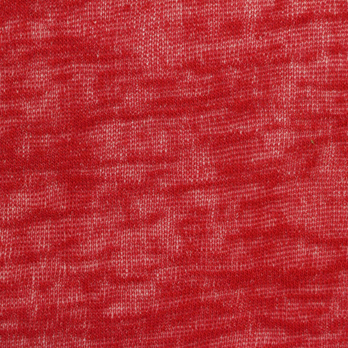 Red Marl Chunky Knit, Viscose-Poly, 145 gsm