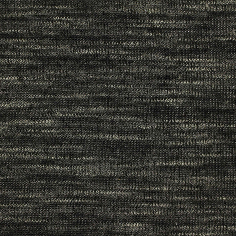 Dark Grey Marl Chunky Knit, Poly-Cotton, 152 gsm