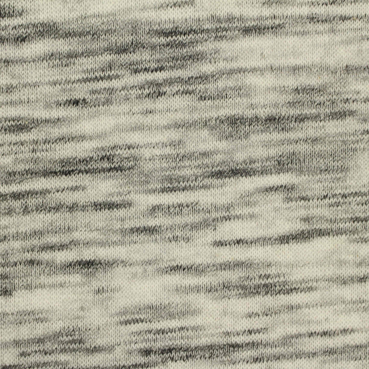 Heathered Grey Marl Chunky Knit, Poly-Cotton