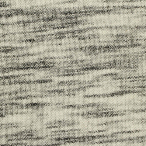 Heathered Grey Marl Chunky Knit, Poly-Cotton