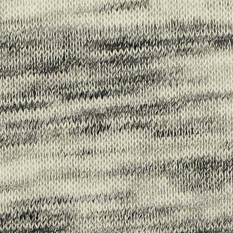 Heathered Grey Marl Chunky Knit, Poly-Cotton