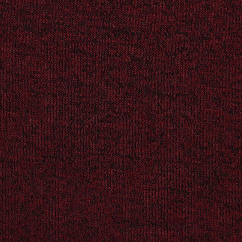 Viscose Polyester Stretch Chunky Knit Fabric, 182 gsm, 142 cm — Red