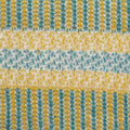 Yellow Horizontal-Stripe Chunky Knit, Viscose