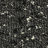 Black Marl Chunky Knit, Poly-Viscose — texture